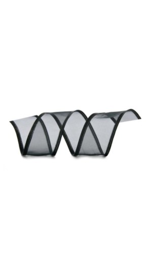 FITA DE VOAL DECORATIVA ARAMADA 36MMX10M ROLO