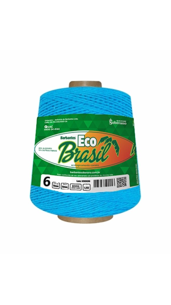 BARBANTE ECO BRASIL Nº 06 1KG