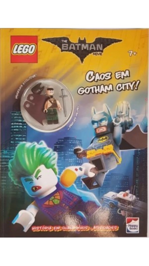 LIVRO LEGO THE BATMAN MOVIE: CAOS EM GOTHAM CITY