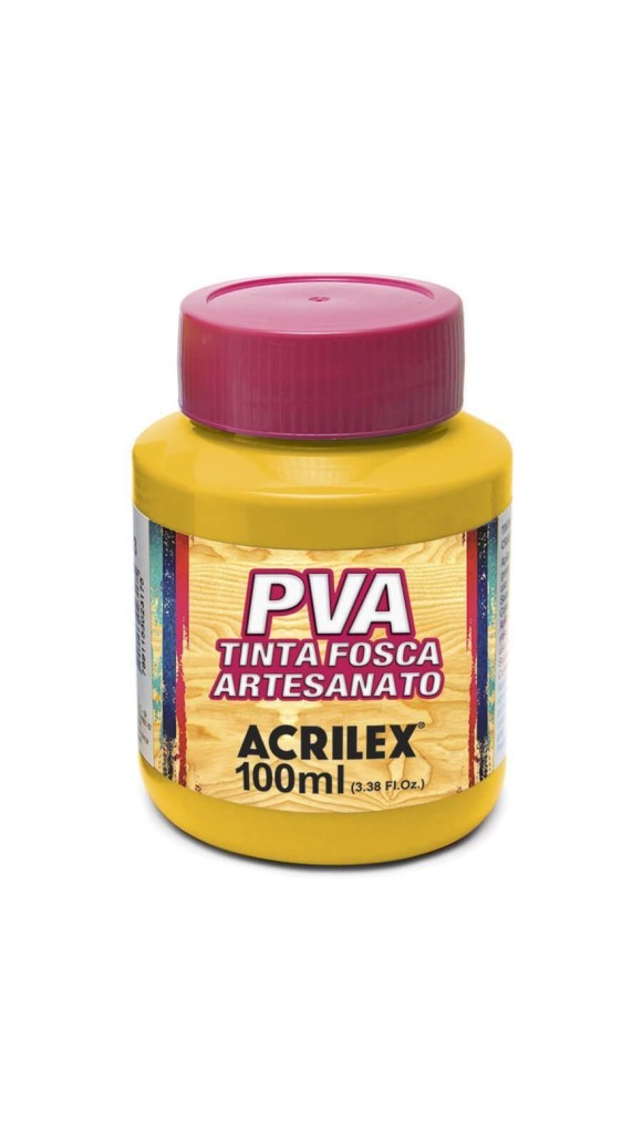 TINTA PVA FOSCA 100ML ACRILEX