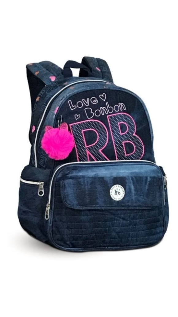 MOCHILA 2 ALÇAS INF.FEM.REBECCA BONBON RB3164