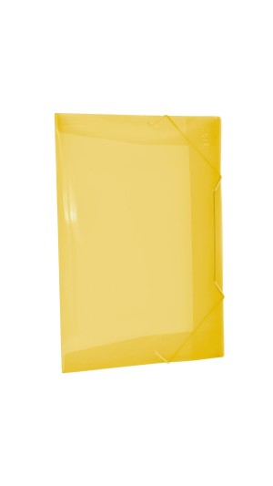 PASTA COM ELÁSTICO PLÁSTICA OFÍCIO FINA DAC PCT C/10 UNID