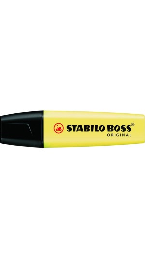 MARCA TEXTO STABILO BOSS 70 - CORES PASTEL
