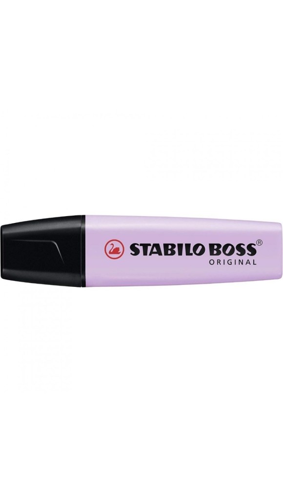 MARCA TEXTO STABILO BOSS 70 - CORES PASTEL