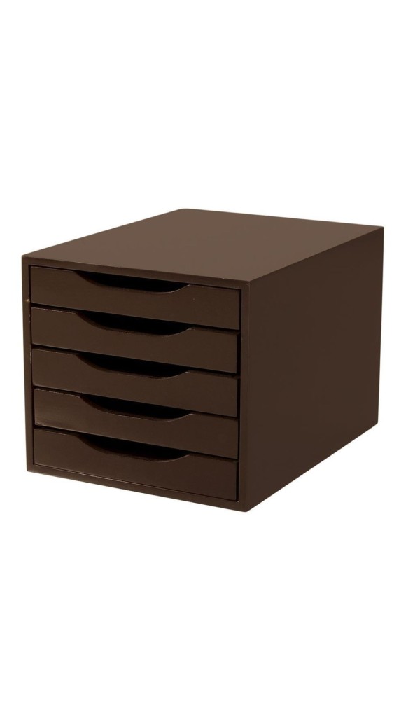 ARQUIVO 05 GAVETAS MDF TABACO