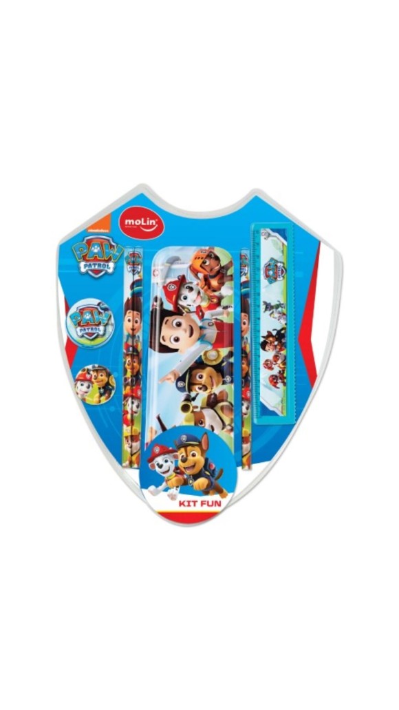 KIT ESCOLAR 7 ITENS PATRULHA CANINA MOLIN