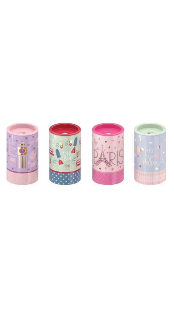 APONTADOR DEPOSITO TUBO LOVE CITY PLASTICO