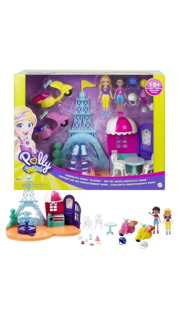 POLLY POCKET AVENTURA EM PARIS GKL61 MATTEL