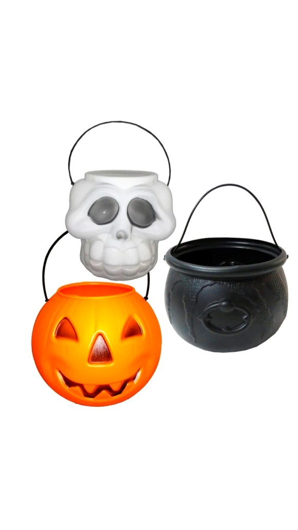 KIT MINI BALDE HALLOWEEN C/03 UNIDADES. BRASILFLEX