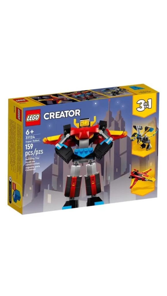 LEGO CREATOR 31124 SUPER ROBOT 159 PCS