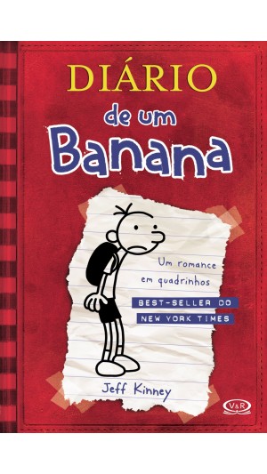 LIVRO DIARIO DE UM BANANA VOL.01 - UM ROMANCE EM QUADRINHO