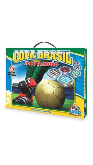 JOGO FUTEBOL DE BOTÃO COPA BRASIL LUGO