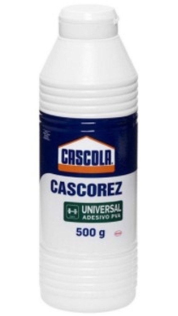 COLA BRANCA CASCOREZ UNIVERSAL ADES.PVA 500G