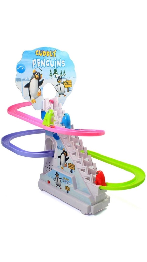 BRINQUEDO PISTA PINGUIM C/LUZ E SOM NETTOYS