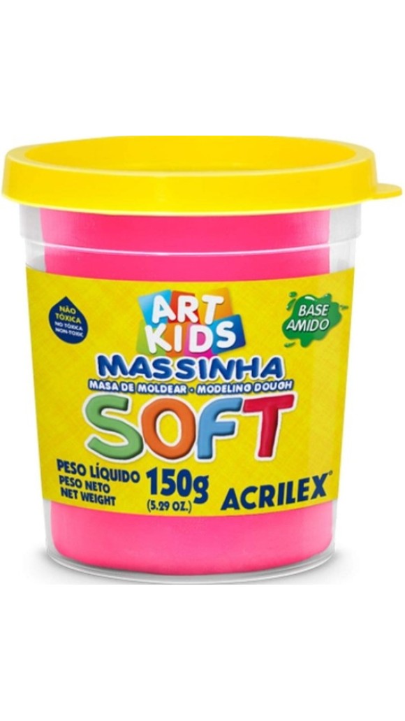 MASSINHA DE MODELAR SOFT ART KIDS
