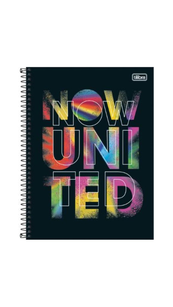CADERNO UNIVERSITÁRIO C.D.FEM.16X1 NOW UNITED 256F