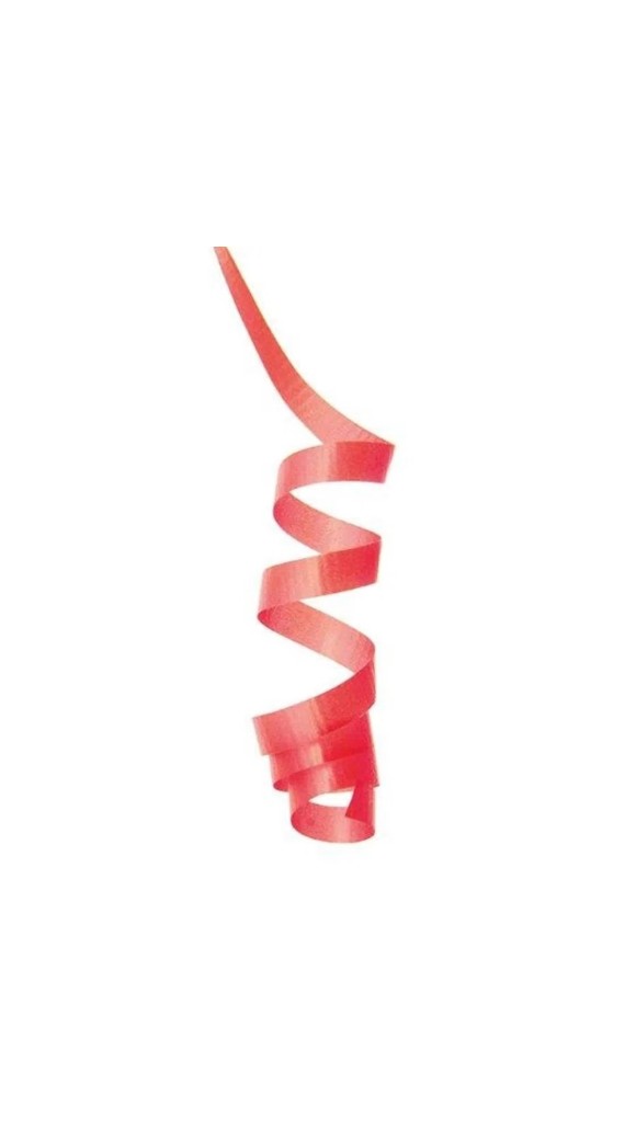 FITILHO DECORATIVO VERMELHO 5MMX250M CARRETEL