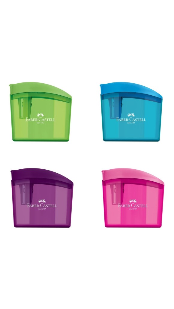 APONTADOR DEPOSITO CLICKBOX FABER-CASTELL