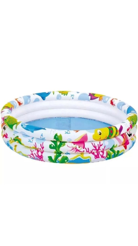 PISCINA 100L 3 ANÉIS PEIXES - WELLMIX