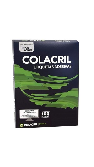 ETIQUETA INK/LASER A4 033 POR FOLHA 59,27X85,73 CAIXA C/100F.