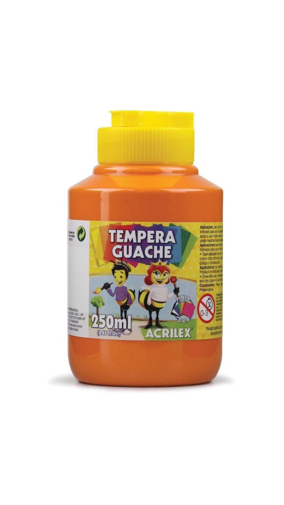 TINTA GUACHE 250ML ACRILEX