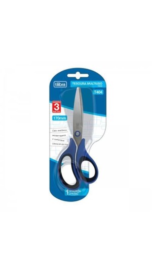 TESOURA MULTIUSO 17CM T404