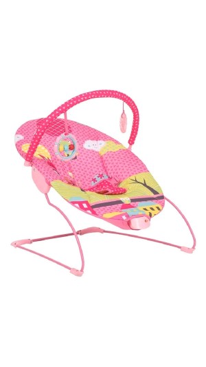 KIDDO CADEIRINHA DE BALANÇO JOY ROSA