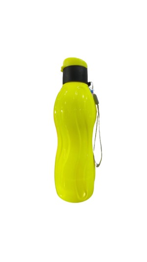 GARRAFA DE PLAST.SQUEEZE C/TUBO DE GELO 600ML