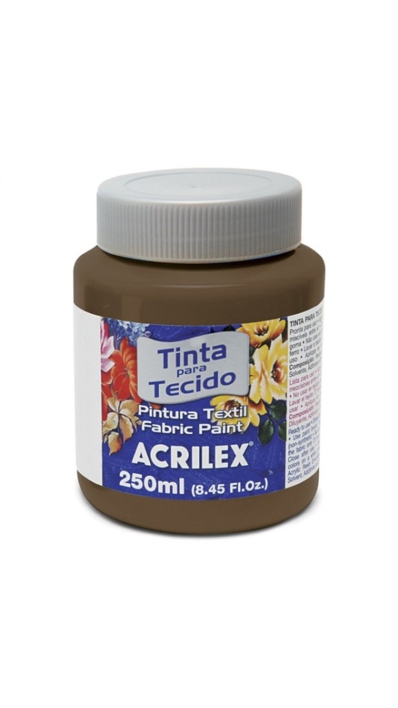 TINTA DE TECIDO FOSCA 250ML ACRILEX