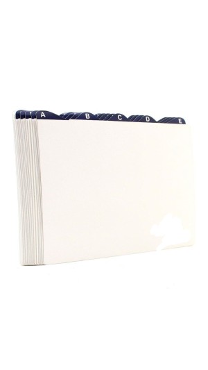 INDICE AZ 6X9 CARTAO BRANCO