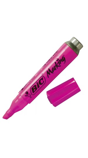 MARCA TEXTO BIC ROSA