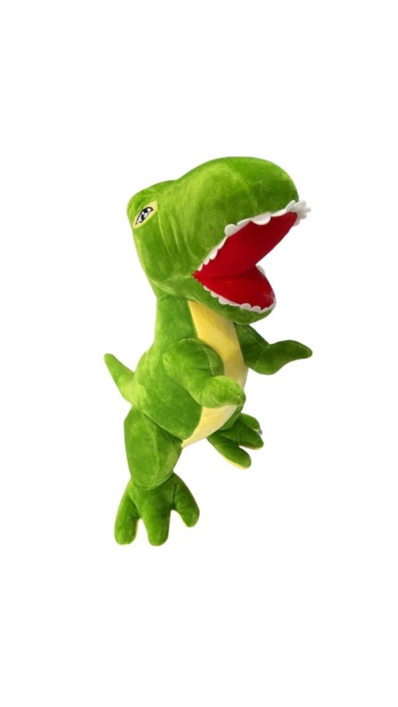 PELUCIA DINOSSAURO T-REX COLORIDO MEDIO 40 CM
