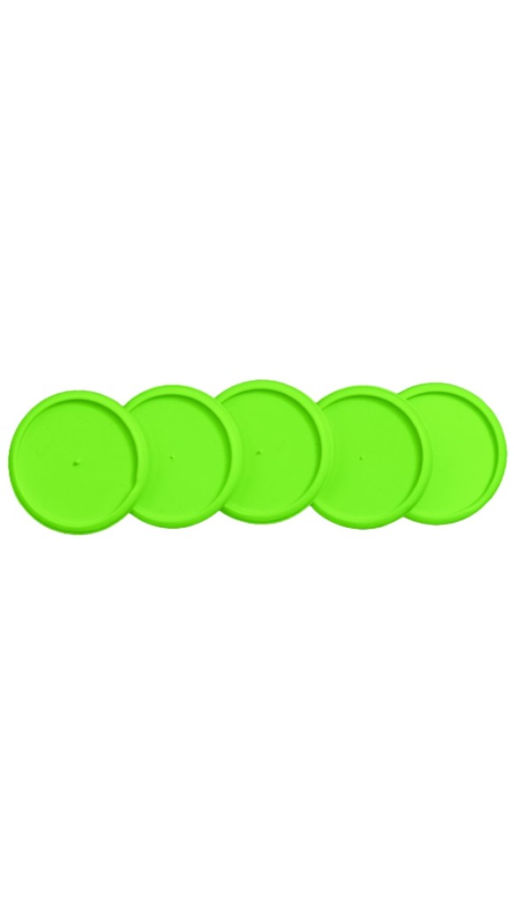 DISCOS REFIL P/CADERNO INTELIGENTE C/12 UNID 31MM + 2 ELÁSTICOS NEON