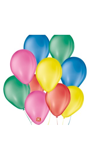 BALÃO LISO 7 POLEGADAS PCT C/50 UNID SÃO ROQUE