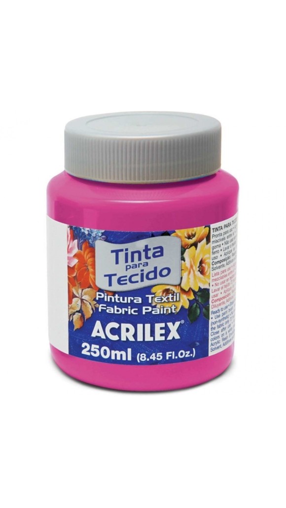 TINTA DE TECIDO FOSCA 250ML ACRILEX