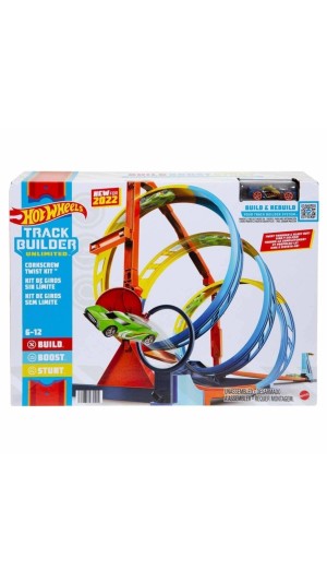HOT WHEELS TRACK BUILDER UNLIMITED KIT DE GIROS MATTEL