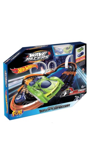 HOT WHEELS WAVE RACERS PISTA TRIPLE FUN