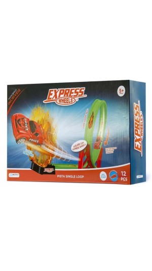 EXPRESS WHEELS PISTA SINGLE LOOP 12 PÇS MULTIKIDS