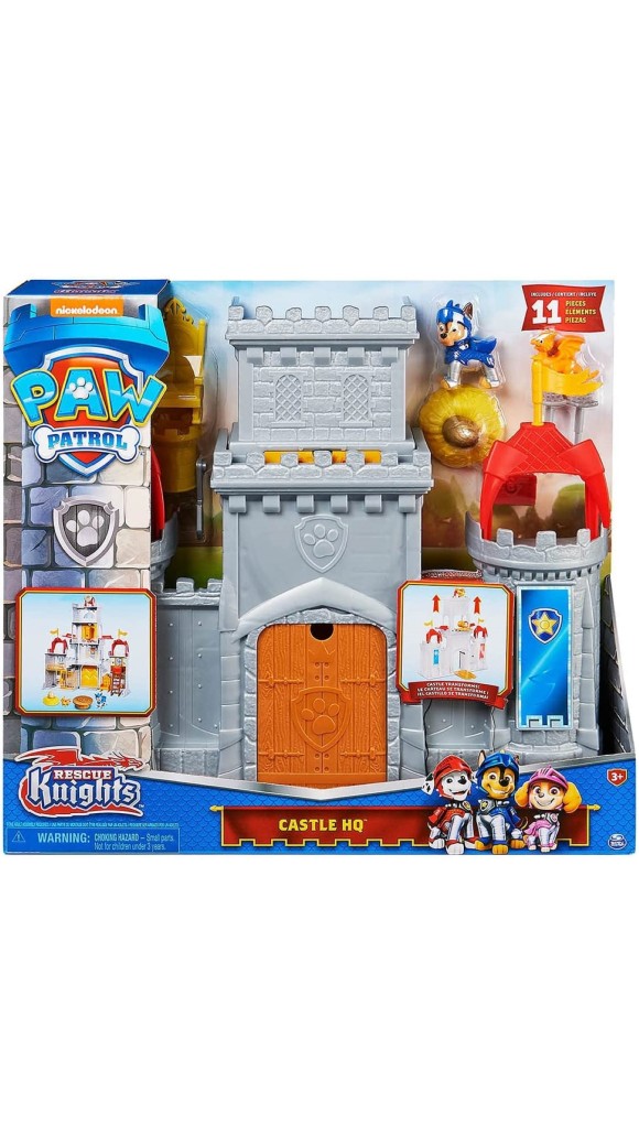 PATRULHA CANINA RESCUE KNIGHTS PLAYSET CASTLE HQ 11 PCS SUNNY