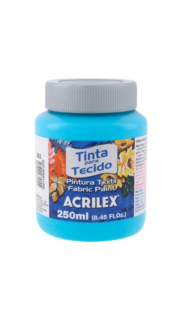 TINTA DE TECIDO FOSCA 250ML ACRILEX