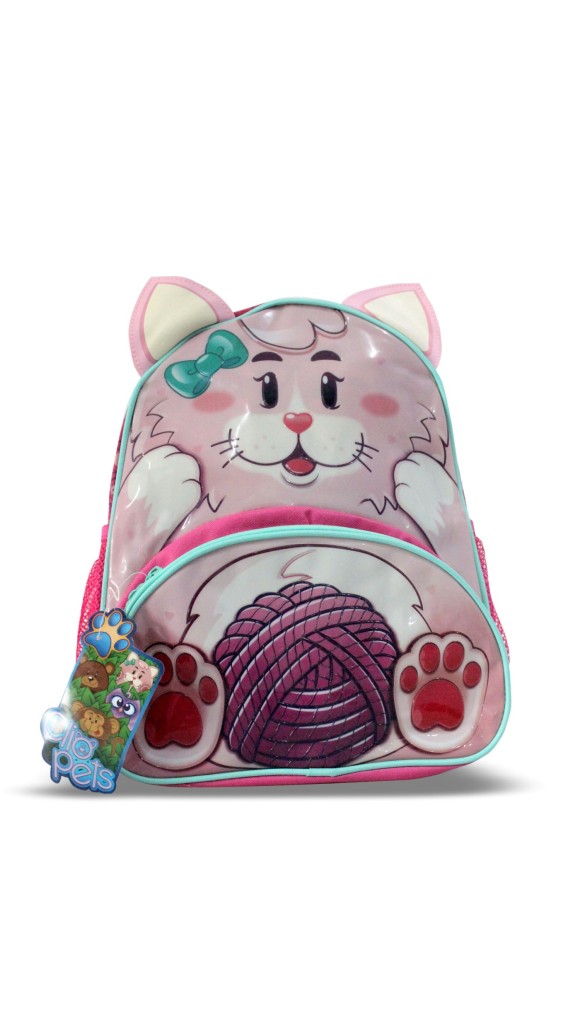 MOCHILA 2 ALÇAS INFANTIL FEM.PETS 3551