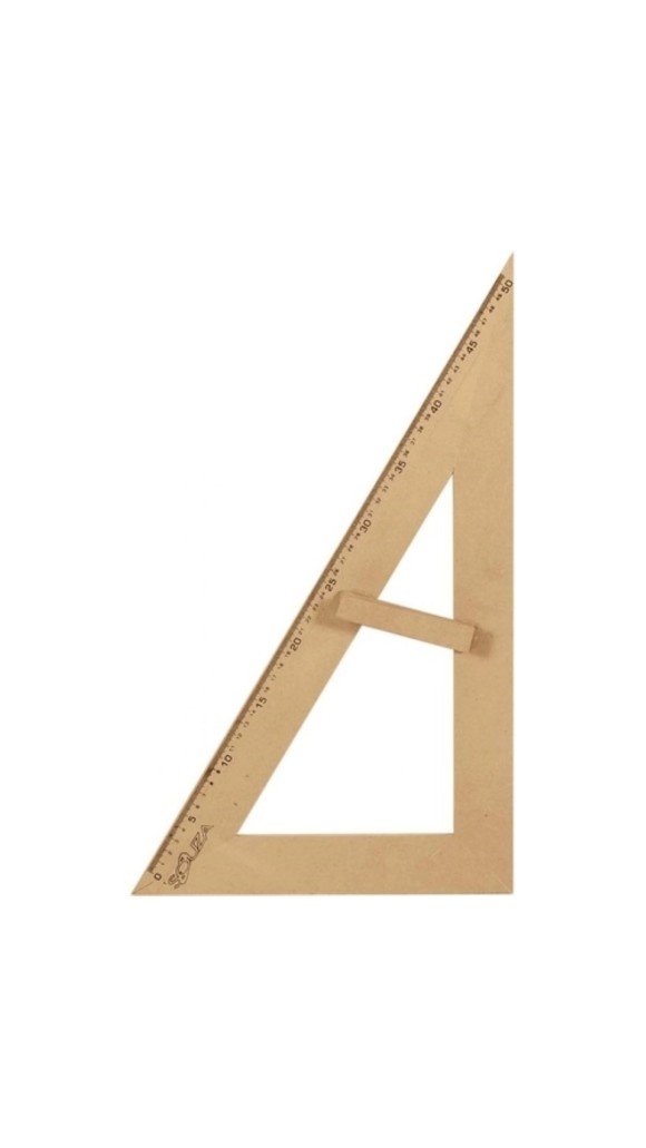 ESQUADRO 60 GRAUS MDF