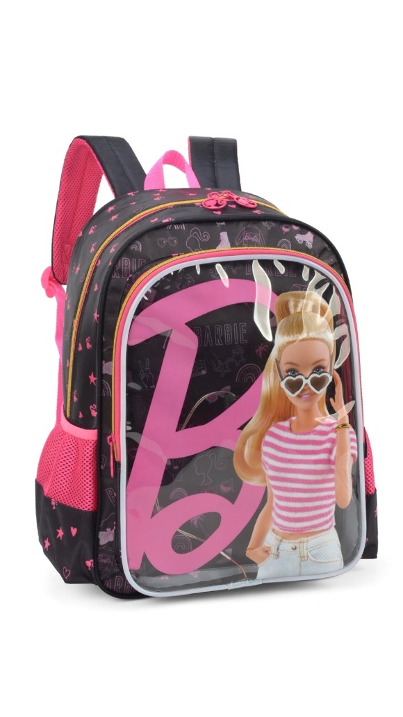 MOCHILA 2 ALÇAS JUV.FEM.BARBIE IS38221BB LUXCEL
