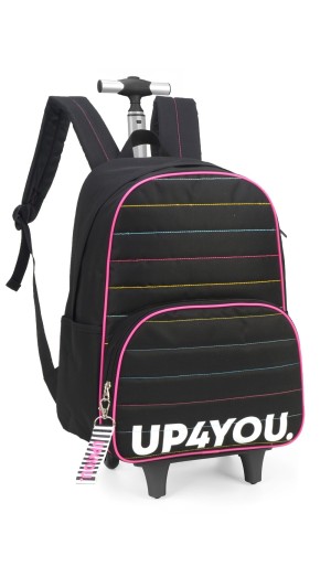 MOCHILA C/CARRINHO FEM.UP4YOU MC51603UP 2023 LUXCEL