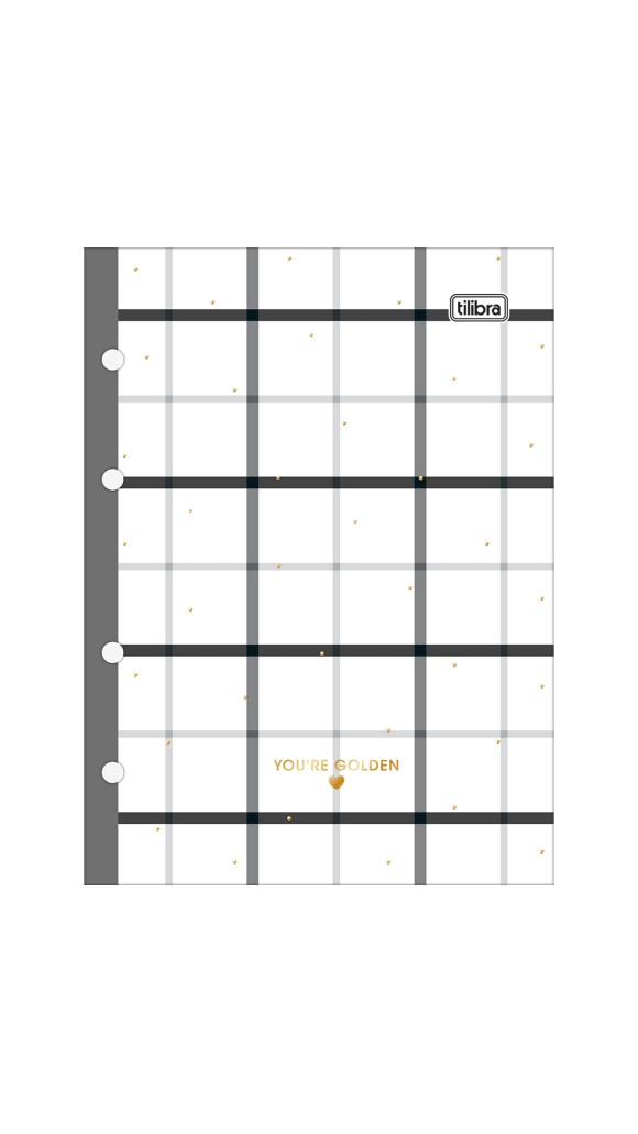 BLOCO FICHARIO COLEGIAL TILIFLEX WEST VILLAGE 80F.2023 TILIBRA