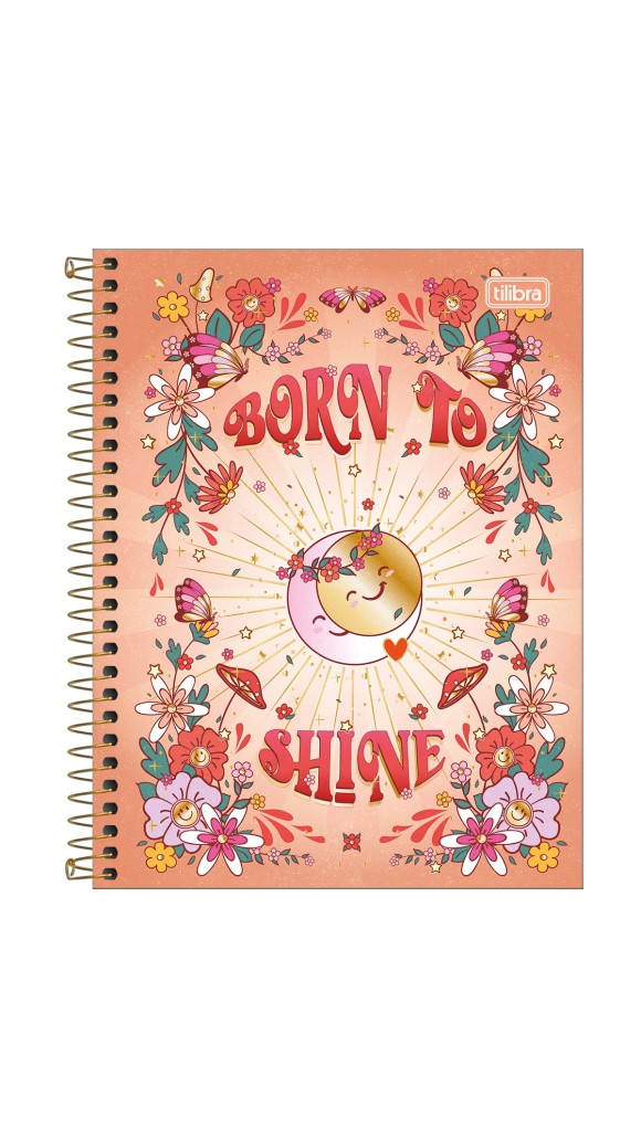 CADERNO COLEGIAL CAPA DURA ESPIRAL FEM.1X1 GYPSY.80F.2023 TILIBRA
