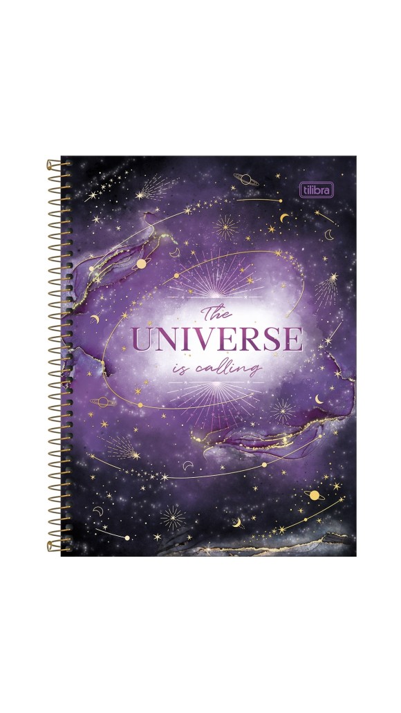 CADERNO UNIVERSITÁRIO CAPA DURA FEM.10X1 MAGIC 160F.2023 TILIBRA