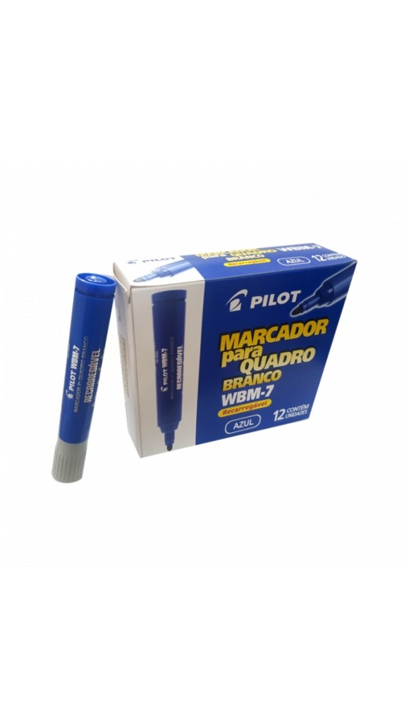 MARCADOR QUADRO BRANCO WBM-7 PILOT CAIXA C/12 UNID