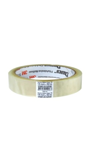 FITA ADESIVA 18MMX50M DUREX 3M