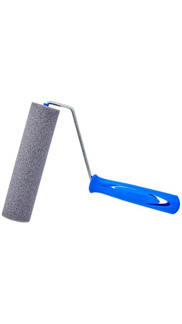 ROLO ESPUMA 1340-150 150MM POLIESTER CINZA TIGRE
